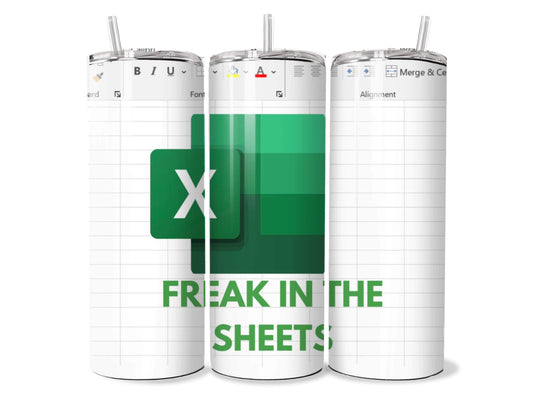 Freak In The Sheets 20oz Tumbler