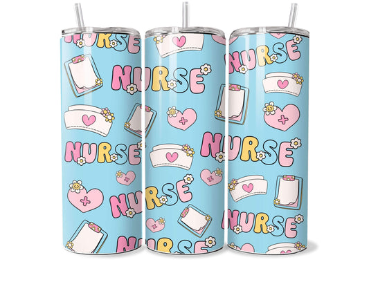 Blue Nurse 20oz Tumbler