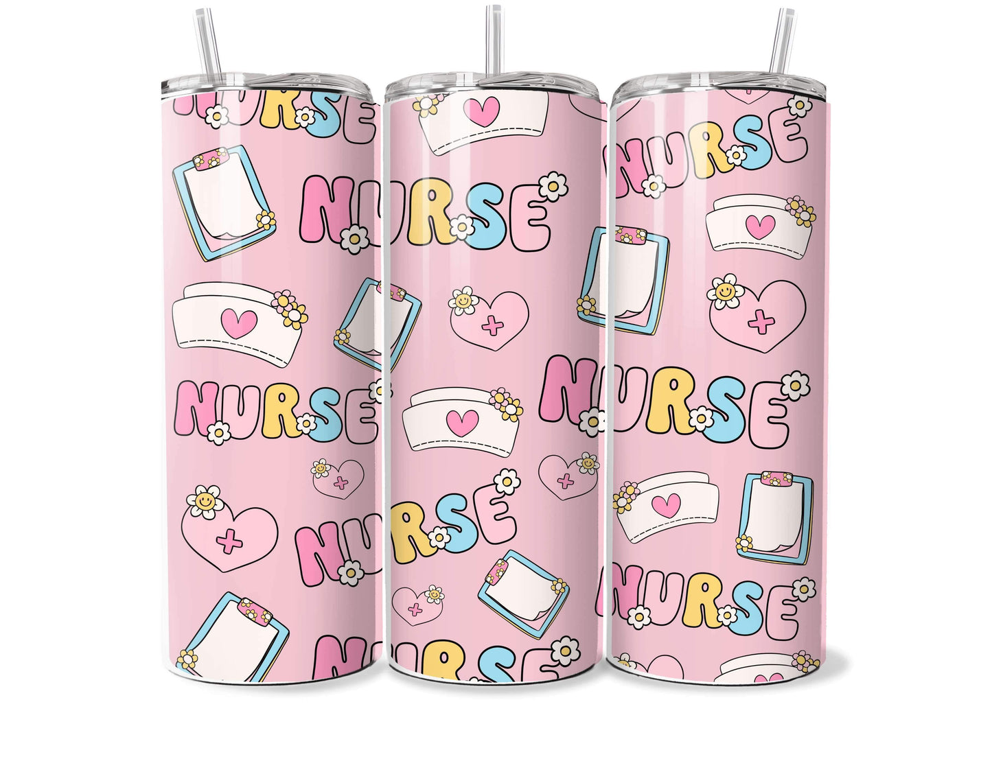 Pink Nurse 20oz Tumbler