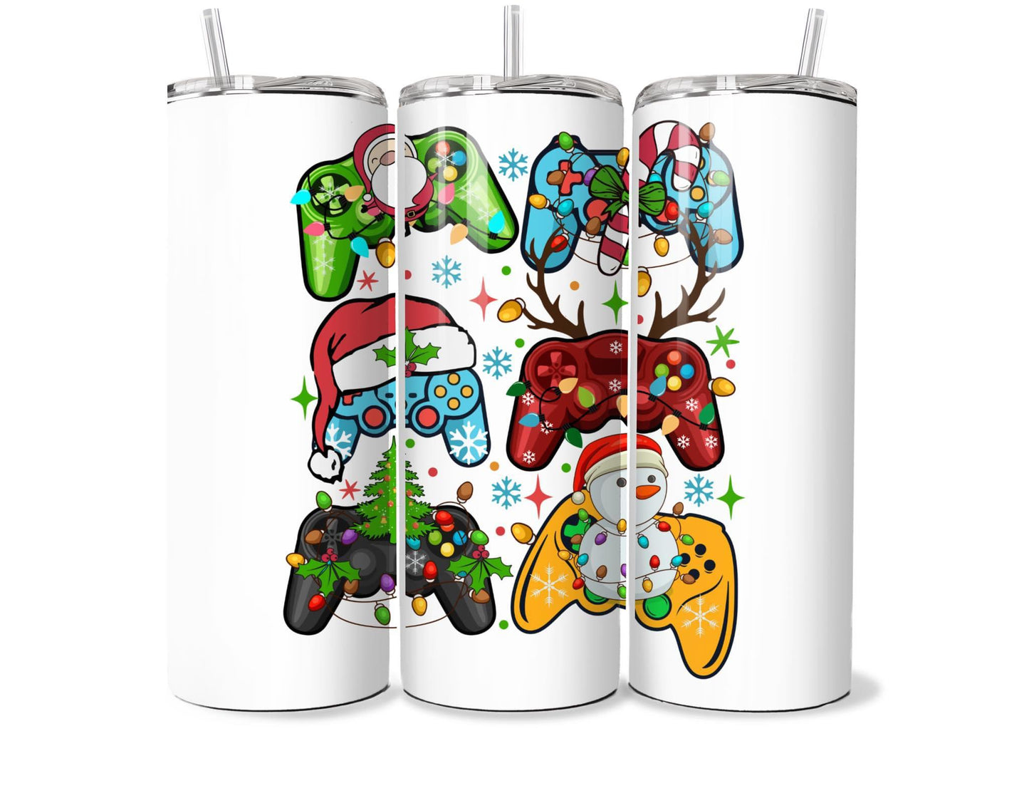 Christmas Gamer 20oz Tumbler