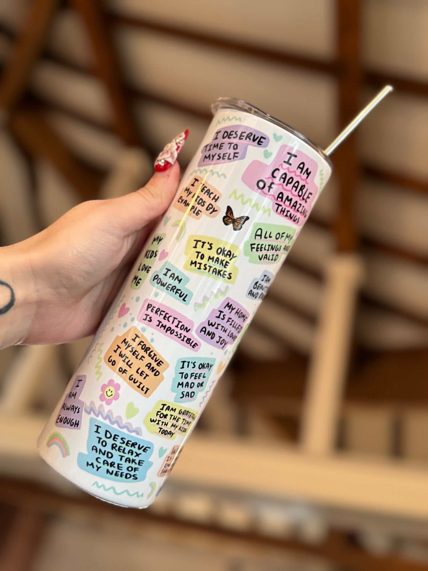 Mum's Self Love 20oz Tumbler