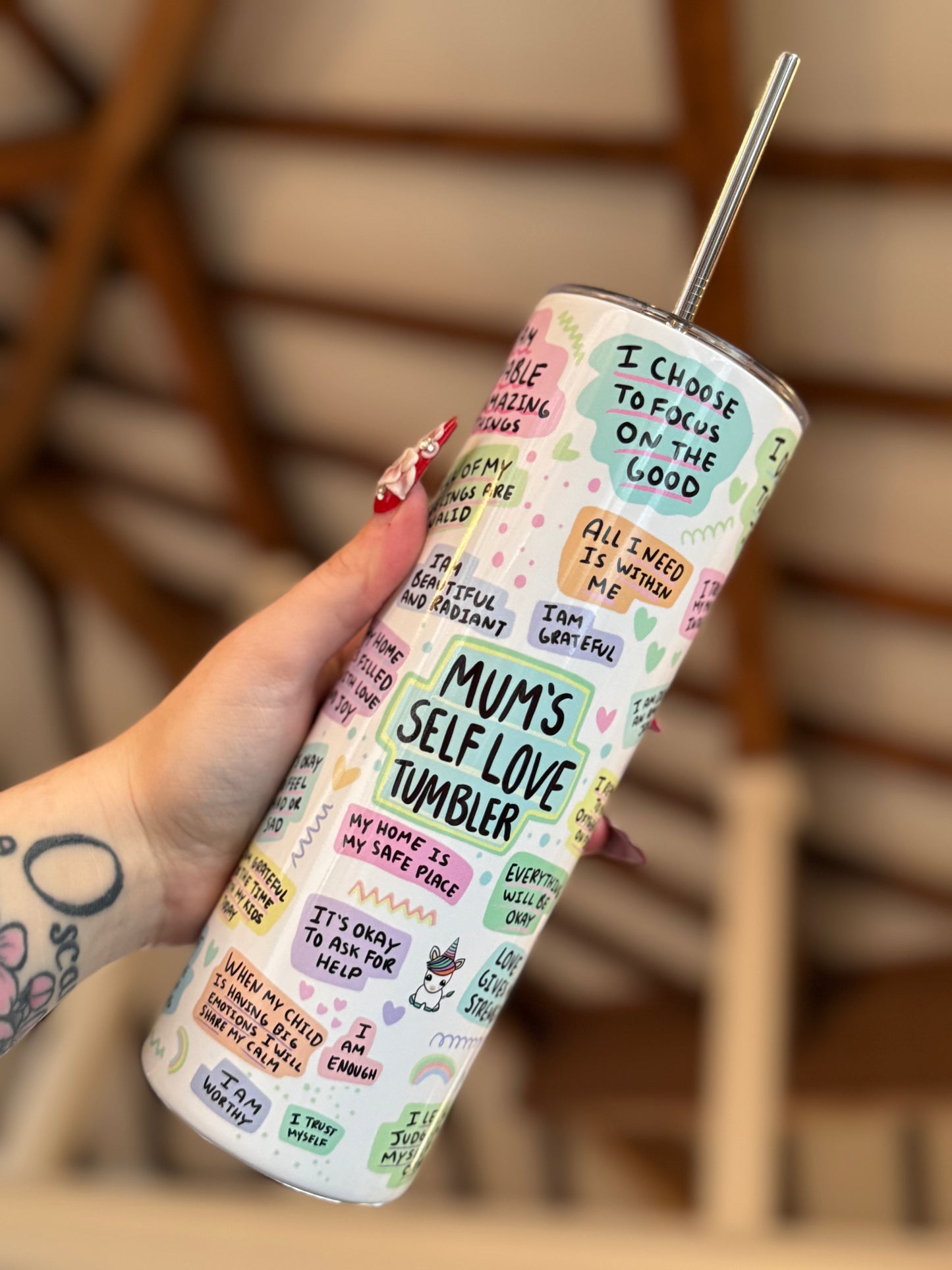 Mum's Self Love 20oz Tumbler